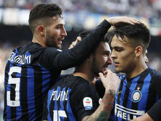 Inter Miláno vybojoval na ihrisku Sassuola víťaztvo