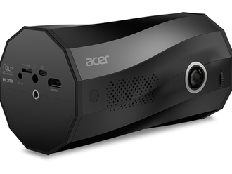 Přenosný LED projektor s Full HD rozlišením, bezdrátovým připojením a baterií, Acer C250i