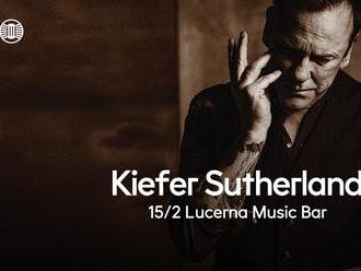 Kiefer Sutherland v Praze