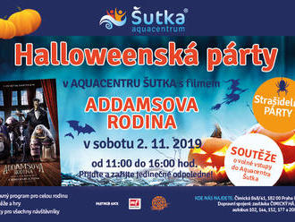 Halloweenská party v Aquacentru Šutka