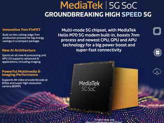 MediaTek plánuje nasadiť 5G čipy v strednej triede už budúci rok