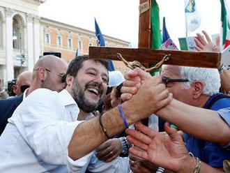Salvini uspořádal mohutný protivládní pochod Římem. Akce prý reprezentovala opravdovou Itálii
