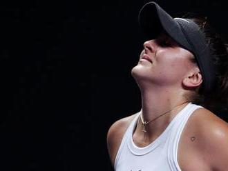 WTA Finals: Injured Bianca Andreescu replaced by Sofia Kenin