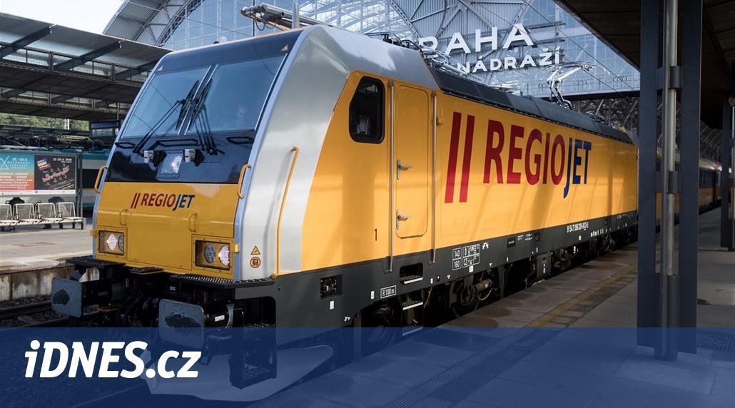 RegioJet si půjčí půl miliardy na nové vlaky, podruhé vydá dluhopisy