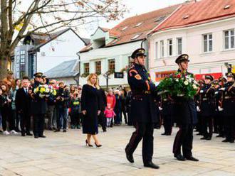 Foto: Prezidentka Čaputová si počas návštevy Martina pripomenula výročie Martinskej deklarácie