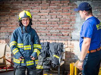 Tadeáš z dětského domova chce být profesionálním hasičem