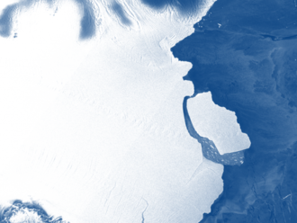 V Antarktíde sa odtrhla obria ľadová kryha