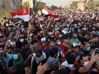Pri protivládnych protestoch v Iraku zomrelo za dva dni 63 ľudí