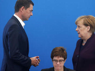 Nad Merkelovej koalíciou sa zmráka