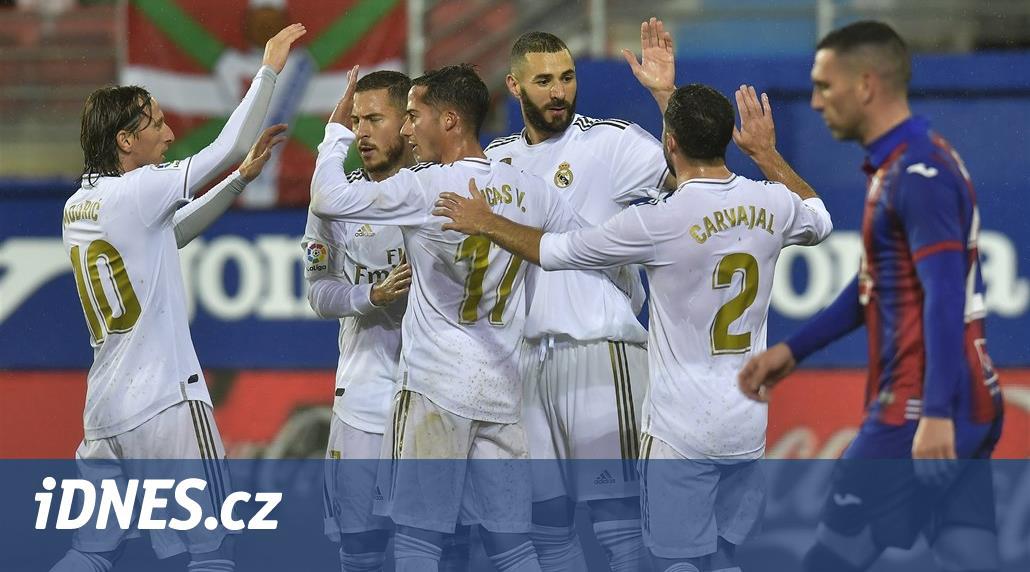 Real Madrid může jít do čela španělské ligy, hraje s Alavésem