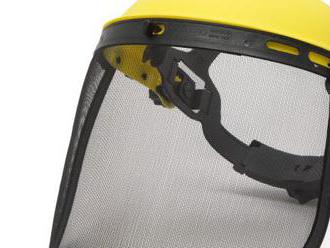 Ochranný tvárový štít - sieťkový. Celotvárový drôtený ochranný štít s pohodlným hlavovým držiakom.