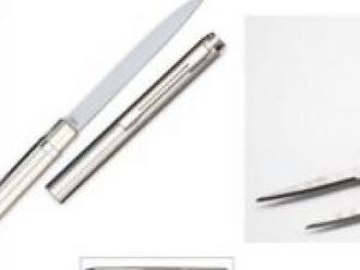 Praktické pero so skrytým nožom, ktoré vám poslúži ako verný otvárač listov.