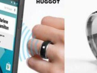 Elegantný inteligentný prsteň NEXO HÛGGOT, obsahuje dva nezávislé čipy.