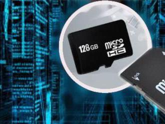 128 GB pamäťová MicroSD karta s adaptérom. Rýchlejší výkon pre váš počítač, smartfón či tablet.