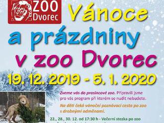Vánoce v Zoo Dvorec - Borovany