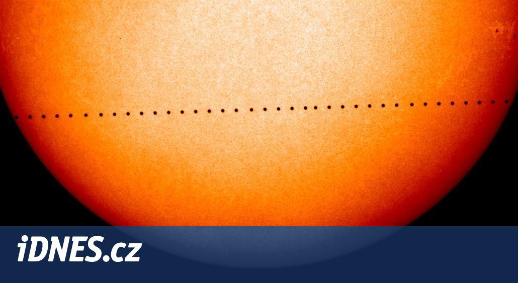Mraky zakryjí vzácný úkaz, kdy Merkur přejde před Sluncem. Nabízíme přenos