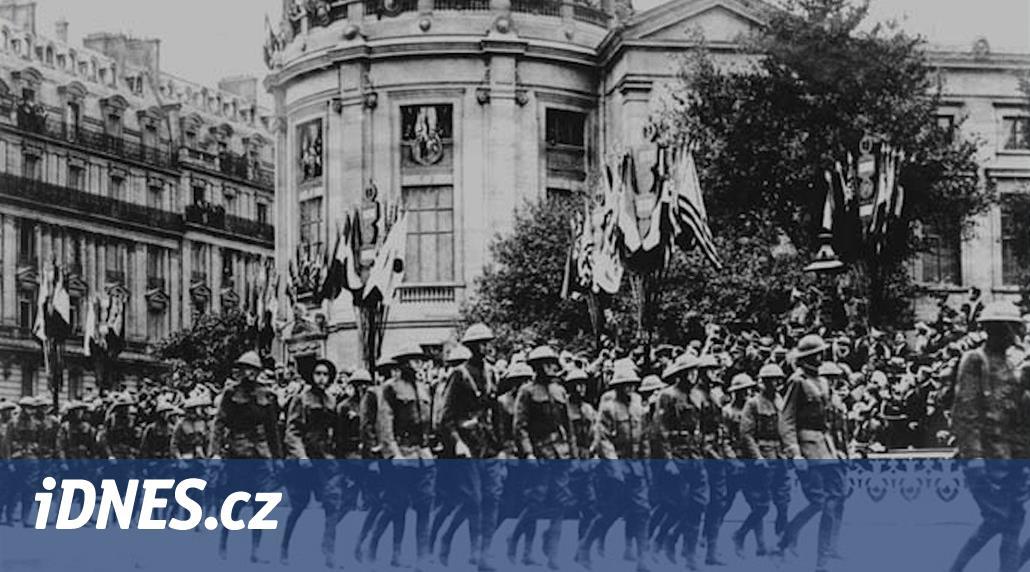 Rok po konci 1. světové války si spojenci připomněli památku válečných veteránů