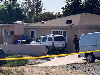 Rodinná tragédie v San Diegu: otec při hádce zastřelil manželku a tři syny