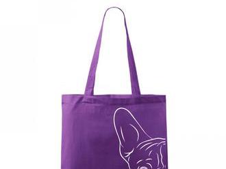 Bavlněná taška fialová HANDY - T16