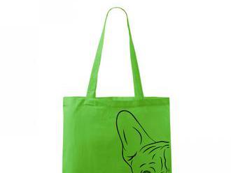 Bavlněná taška světle zelená HANDY - T16