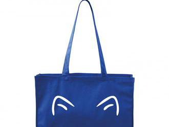 Bavlněná taška královská modrá CARRY - T262