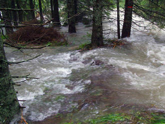 V Demänovskej Doline vyhlásili tretí stupeň povodňovej aktivity