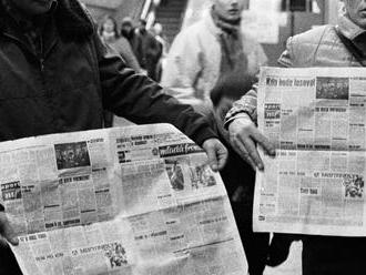 Tlač a najmä televízia zohrali v novembri 1989 dôležitú úlohu: Koniec cenzúry, demisia KSČ