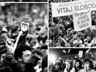 Nežná revolúcia 1989 vo veľkej FOTOGALÉRII: Zlomové momenty, takto sa písali dejiny demokracie