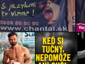 Najnechutnejšie reklamy roka na Slovensku odhalené! FOTO Zákazníkov lákajú sexuálnymi narážkami