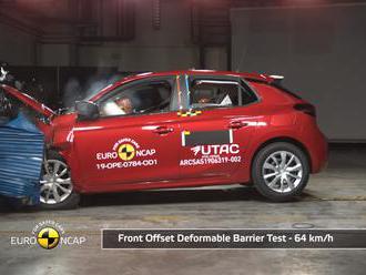 Opel Corsa Euro NCAP prešla na 4 hviezdičky