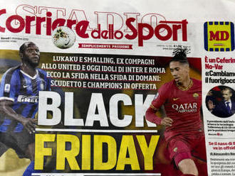 Black Friday, zve italský list na zápas Lukakua proti Smallingovi