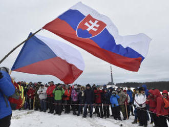 Češi a Slováci oslavili společně závěr roku na Velké Javořině