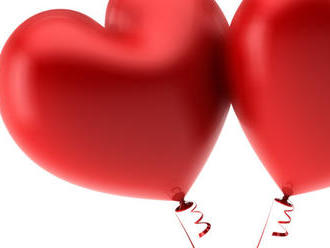 Sada balónov v tvare srdca 12 ks / balenie, ktoré sú neodmysliteľnou súčasťou každých osláv narodení