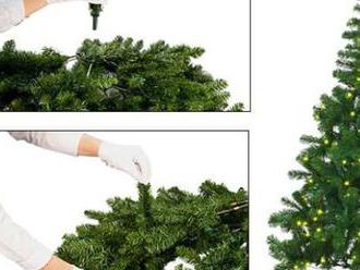 Vianočný umelý stromček s kovovým stojanom - rôzne veľkosti.