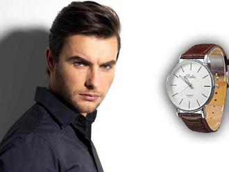 Športové alebo elegantné hodinky pre pánov - kvalitné značky Quartz a Dual Time.