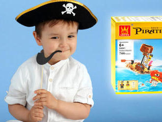 Detská stavebnica Piráti - vhodná od 6 rokov. Splnený pirátsky sen pre všetky deti.