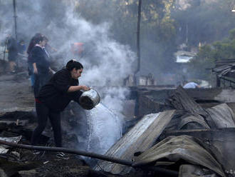 Požiare v okolí čilského Valparaísa poškodili najmenej 120 domov