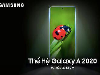 Samsung láka na decembrové odhalenie série Galaxy A  