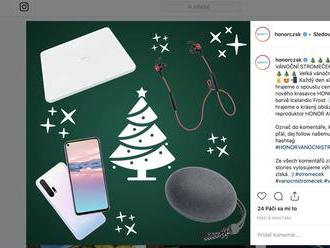 Honor Vianočný stromček - instagramová súťaž o 15 cien