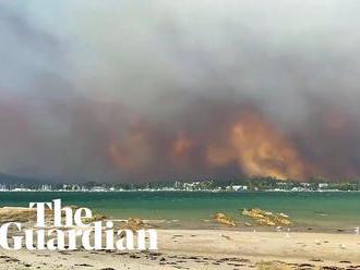 Austrálie v důsledku globálního oteplování obětí pekla požárů