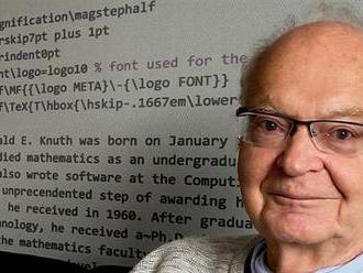 Donald E. Knuth vydává další svazek Umění programování