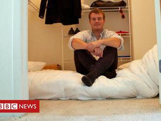 'I slept in a cupboard for three months'