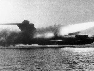 Záběry ukazují, jak skončil Kaspický netvor a další nízko létající útočná monstra SSSR
