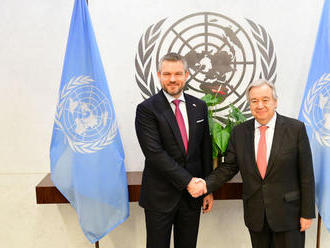 Pellegriniho prijal generálny tajomník OSN, diskutovali aj o ochrane klímy
