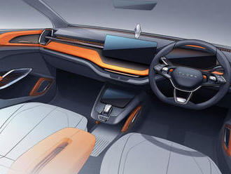 Škoda Vision In: Štúdia lacného SUV odhaľuje interiér. Lacno však nevyzerá