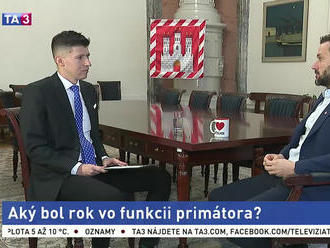 ŠTÚDIO TA3: Primátor Bratislavy M. Vallo o prvom roku vo funkcii