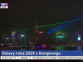 Nový rok oslávil už i Hongkong, namiesto ohňostroja mal svetelnú šou