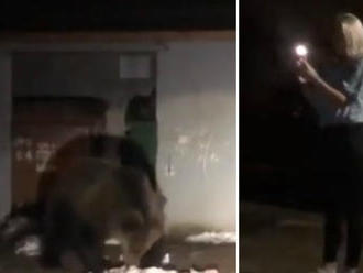 Mimoriadne nebezpečné VIDEO z Tatier: Blondínka si natáčala medvedicu, od smrti ju delil jeden krok