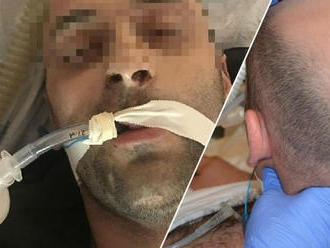 Muž s deviatimi promile ležal pred trnavskou nemocnicou: FOTO Polícia už zistila, kto to je