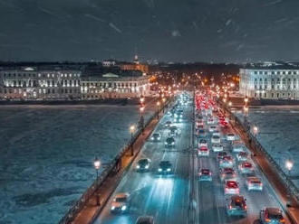 Zimný Petrohrad je to najkrajšie, čo kedy uvidíš: Presvedčí ťa o tom toto úžasné VIDEO